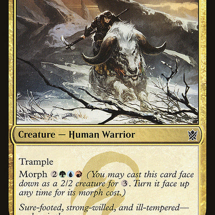 Snowhorn Rider [Khans of Tarkir]
