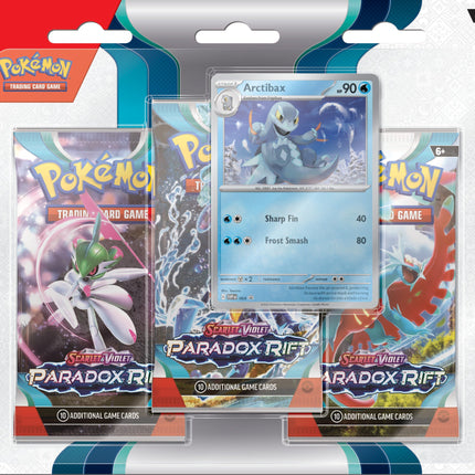 Scarlet & Violet: Paradox Rift - 3-Pack Blisters (Arctibax)