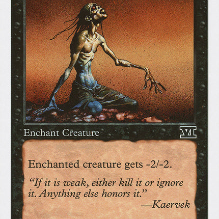 Enfeeblement [Classic Sixth Edition]