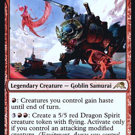 Goro-Goro, Disciple of Ryusei [Kamigawa: Neon Dynasty Prerelease Promos]
