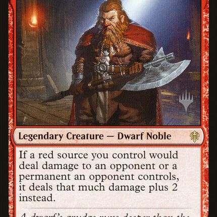Torbran, Thane of Red Fell (Promo Pack) [Throne of Eldraine Promos]