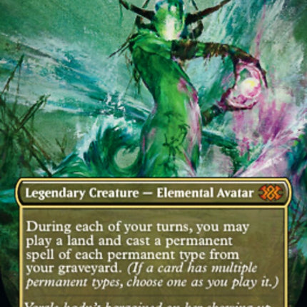 Muldrotha, the Gravetide (Borderless Alternate Art) [Double Masters 2022]