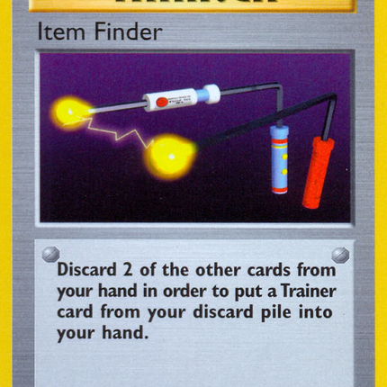 Item Finder (74/102) (Shadowless) [Base Set 1st Edition]