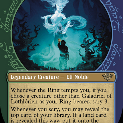 Galadriel of Lothlorien (Showcase) (Surge Foil) [The Lord of the Rings: Tales of Middle-Earth]