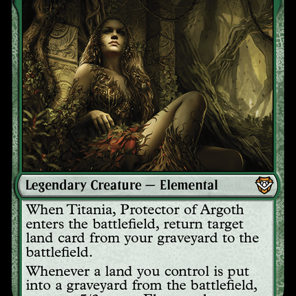 Titania, Protector of Argoth [Outlaws of Thunder Junction Commander]