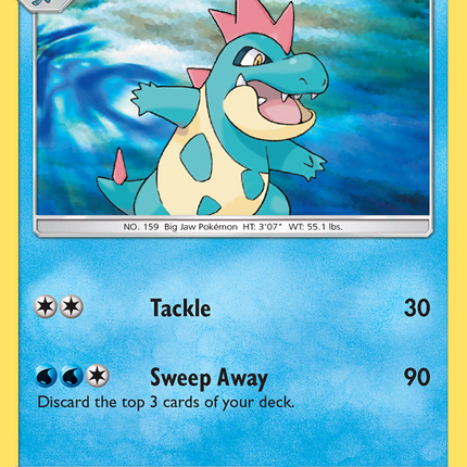 Croconaw (23/70) [Sun & Moon: Dragon Majesty]