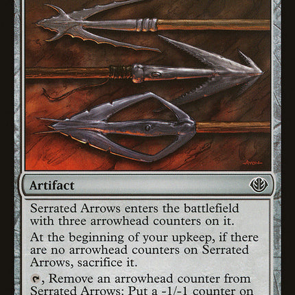 Serrated Arrows [Duel Decks: Garruk vs. Liliana]