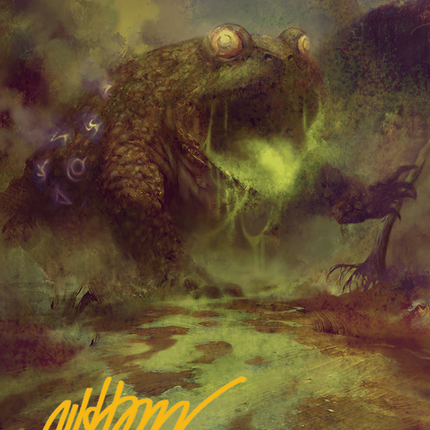 The Gitrog Monster Art Card (Gold-Stamped Signature) [Bloomburrow Art Series]