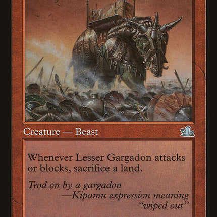 Lesser Gargadon [Prophecy]