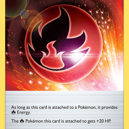 Heat Fire Energy (174/189) [Sword & Shield: Darkness Ablaze]