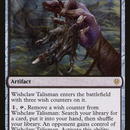 Wishclaw Talisman [Throne of Eldraine]