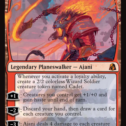 Ajani Unrelenting [Reality Fracture]
