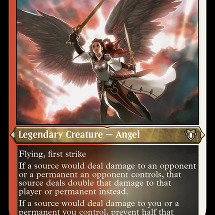 Gisela, Blade of Goldnight (Foil Etched) [Commander Masters]