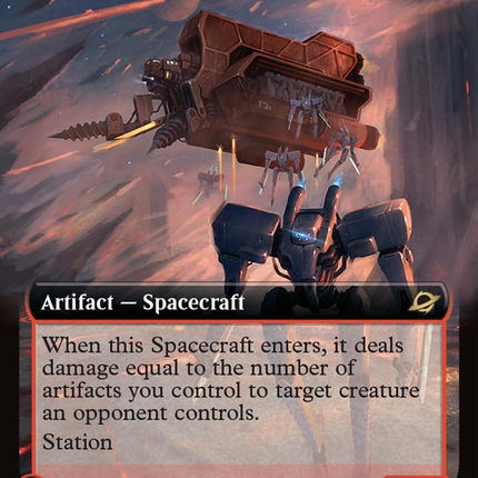 Warmaker Gunship (Extended Art) [Edge of Eternities]