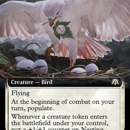 Nesting Dovehawk (Extended Art) [March of the Machine Commander]