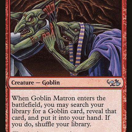 Goblin Matron (Elves vs. Goblins) [Duel Decks Anthology]
