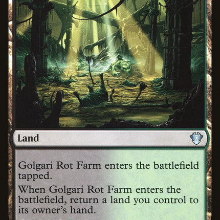 Golgari Rot Farm [Commander 2020]