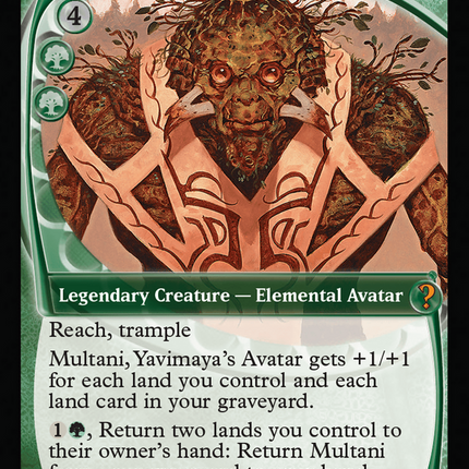 Multani, Yavimaya's Avatar (Future Sight) [Mystery Booster 2]