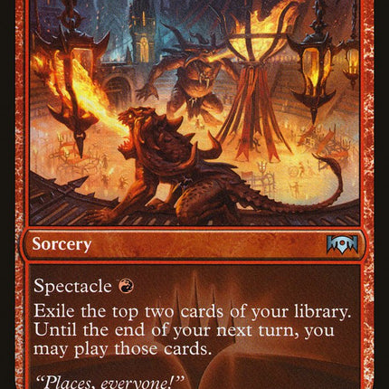 Light Up the Stage (FNM) [Ravnica Allegiance Promos]