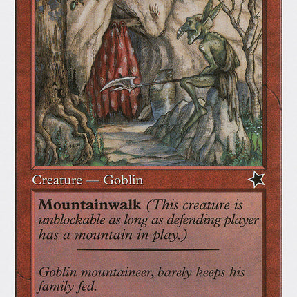 Goblin Mountaineer [Starter 1999]
