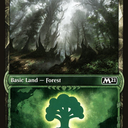 Forest (313) (Showcase) [Core Set 2021]