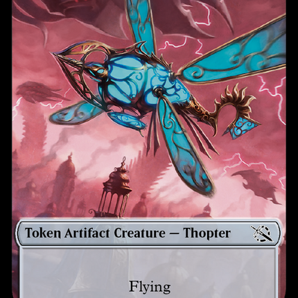 Treasure (21) // Thopter Double-Sided Token [March of the Machine Tokens]