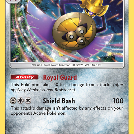 Aegislash (109/181) [Sun & Moon: Team Up]