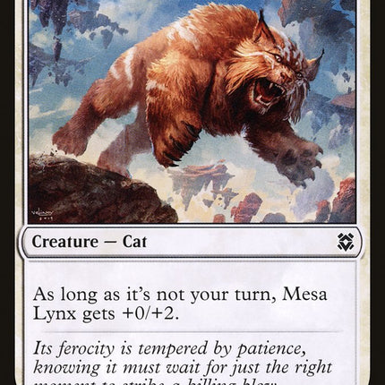 Mesa Lynx [Zendikar Rising]