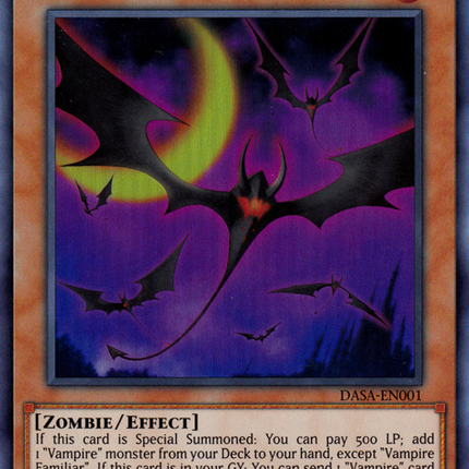 Vampire Familiar [DASA-EN001] Super Rare