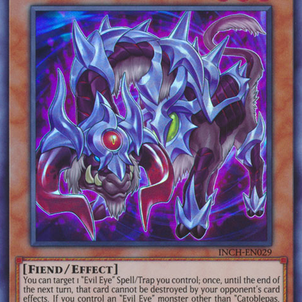 Catoblepas, Familiar of the Evil Eye [INCH-EN029] Super Rare