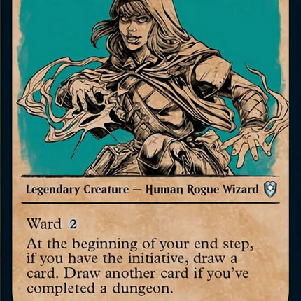 Imoen, Mystic Trickster (Showcase) [Commander Legends: Battle for Baldur's Gate]