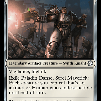 Paladin Danse, Steel Maverick (Surge Foil) [Fallout]