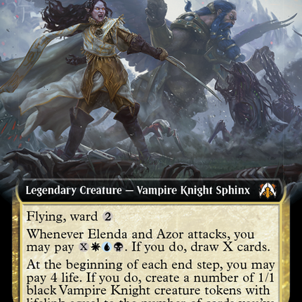 Elenda and Azor (Extended Art) [March of the Machine Commander]