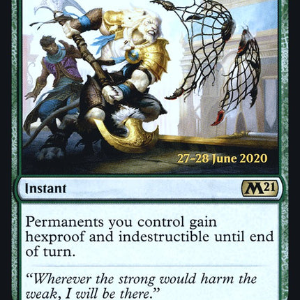 Heroic Intervention [Core Set 2021 Prerelease Promos]