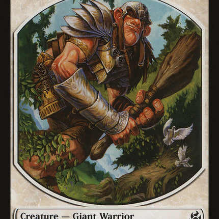 Giant Warrior Token [Morningtide Tokens]