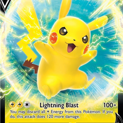 Pikachu V (SWSH198) (Jumbo Card) [Sword & Shield: Black Star Promos]