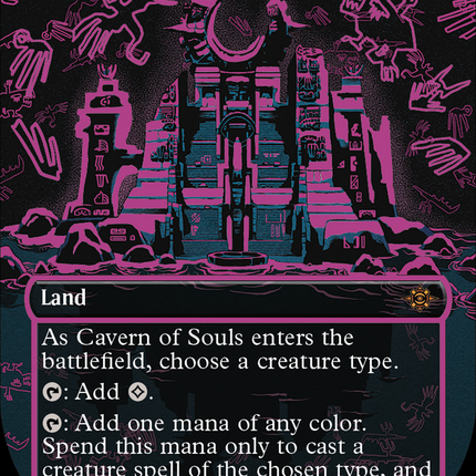 Cavern of Souls (0410d) (Borderless) [The Lost Caverns of Ixalan]