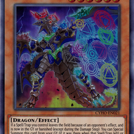 Mana Dragon Zirnitron [CYHO-EN021] Super Rare