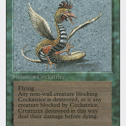Cockatrice [Revised Edition]