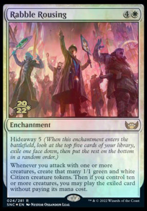 Rabble Rousing [Streets of New Capenna Prerelease Promos]