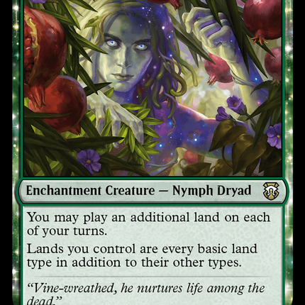 Dryad of the Ilysian Grove (Ripple Foil) [Modern Horizons 3 Commander]