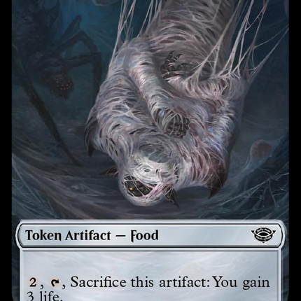 Human Soldier (0015) // Food (0024) Double-Sided Token (Surge Foil) [The Lord of the Rings: Tales of Middle-Earth Tokens]