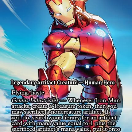 Iron Man, Titan of Innovation (Borderless) [Marvel Universe: Eternal-Legal]