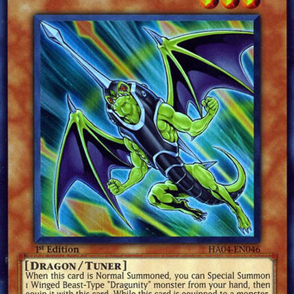 Dragunity Pilum [HA04-EN046] Super Rare