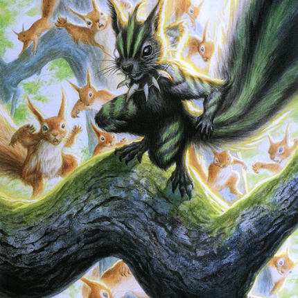 Chatterfang, Squirrel General Art Card (67) [Modern Horizons 2 Art Series]