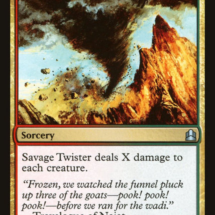 Savage Twister [Commander 2011]