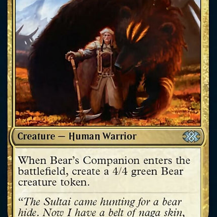 Bear's Companion [Double Masters 2022]