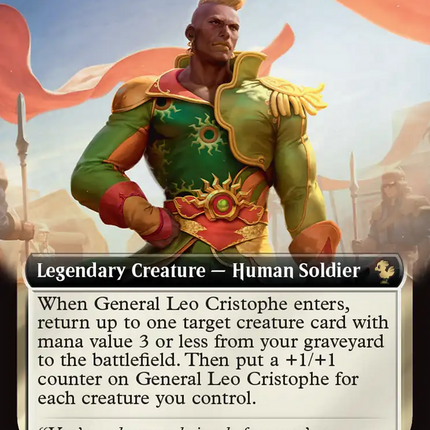 General Leo Cristophe (Extended Art) [FINAL FANTASY Commander]