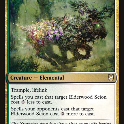 Elderwood Scion [Commander 2018]