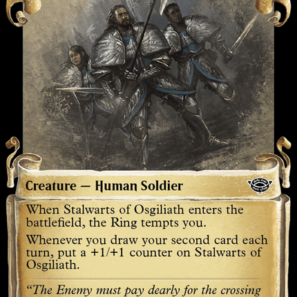 Stalwarts of Osgiliath [The Lord of the Rings: Tales of Middle-Earth Showcase Scrolls]